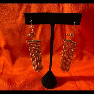 Elephant, hanging earrings.